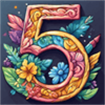 Color by number Coloring Pages Antisres logo