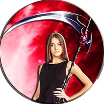 Death with Scythe Prank logo