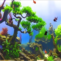 Digital Goldfish Screensaver logo