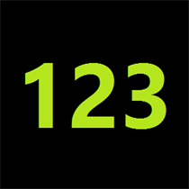 Numbers (counting) logo