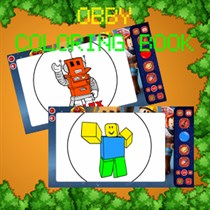 Obby Coloring Book logo