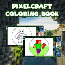 PixelCraft Coloring Book logo