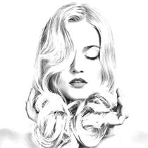 Sketch photo & video effects logo