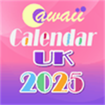 USA 2025 Cawaii Calendar Free! logo