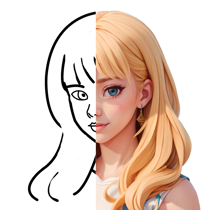 sketch to image logo